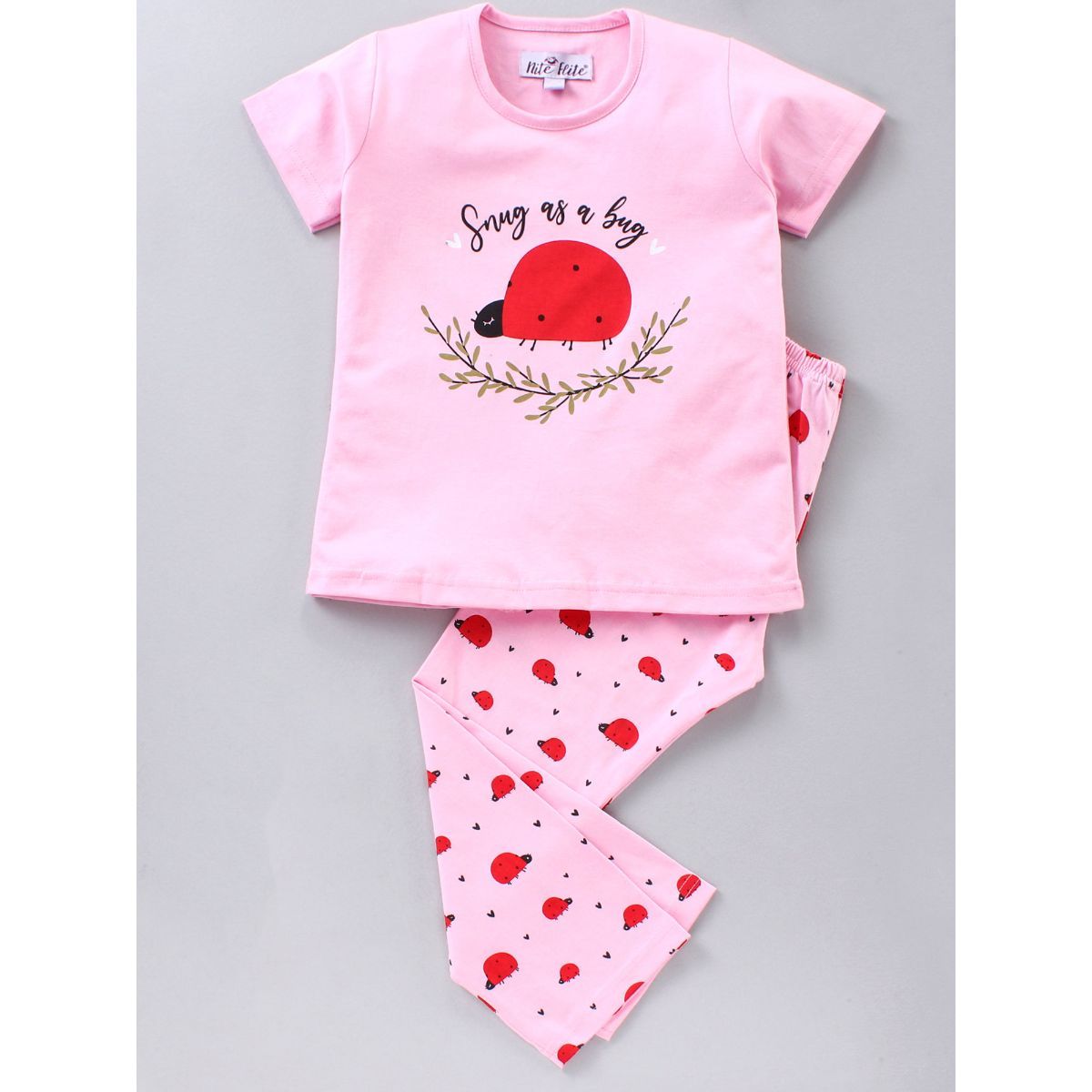 Nite Flite Snug As A Bug Pyjama Set of 2 10 11 Years Buy Nite