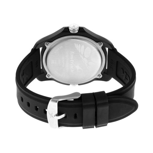 Buy Fastrack Dual Time NP38042PP06 Black Dial Analog Watch for Men