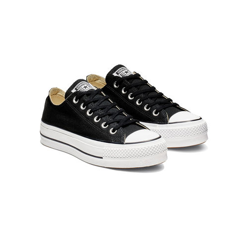 Converse Women Chuck Taylor All Star Canvas Platform Low Top Sneakers (UK 6)