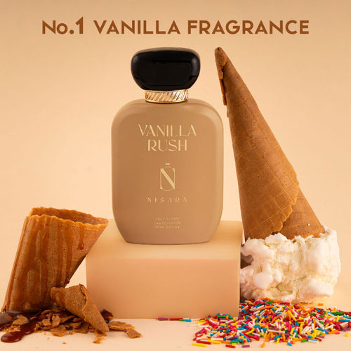 Buy NISARA Vanilla Rush Eau De Parfum For A long Lasting Vanilla