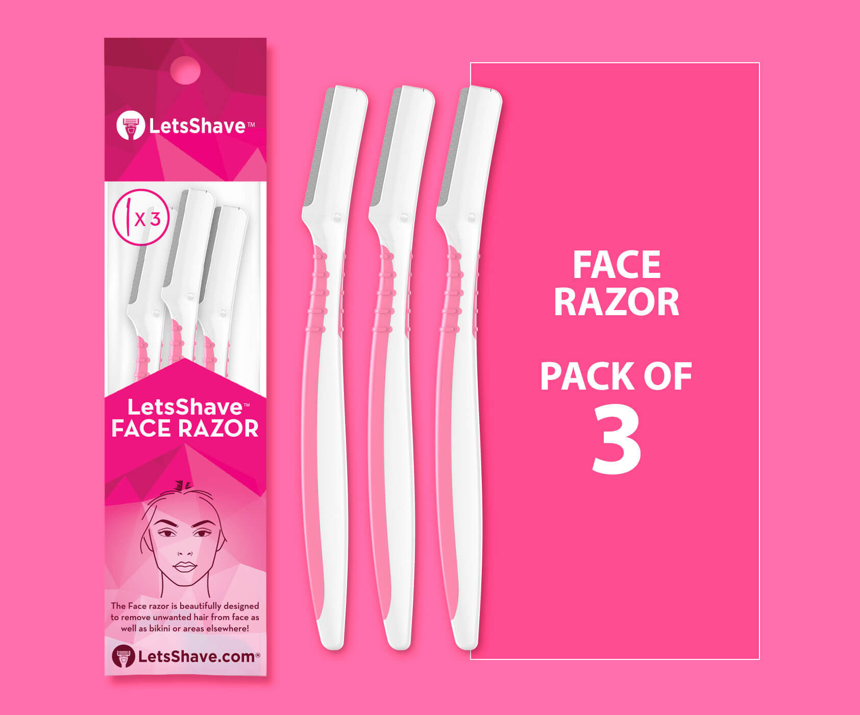 razor for girls face