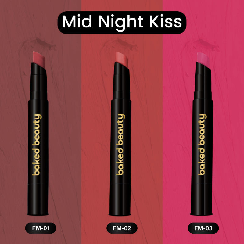 Buy Baked Beauty My Crayon Midnight Kiss Super Matte Lip Cream