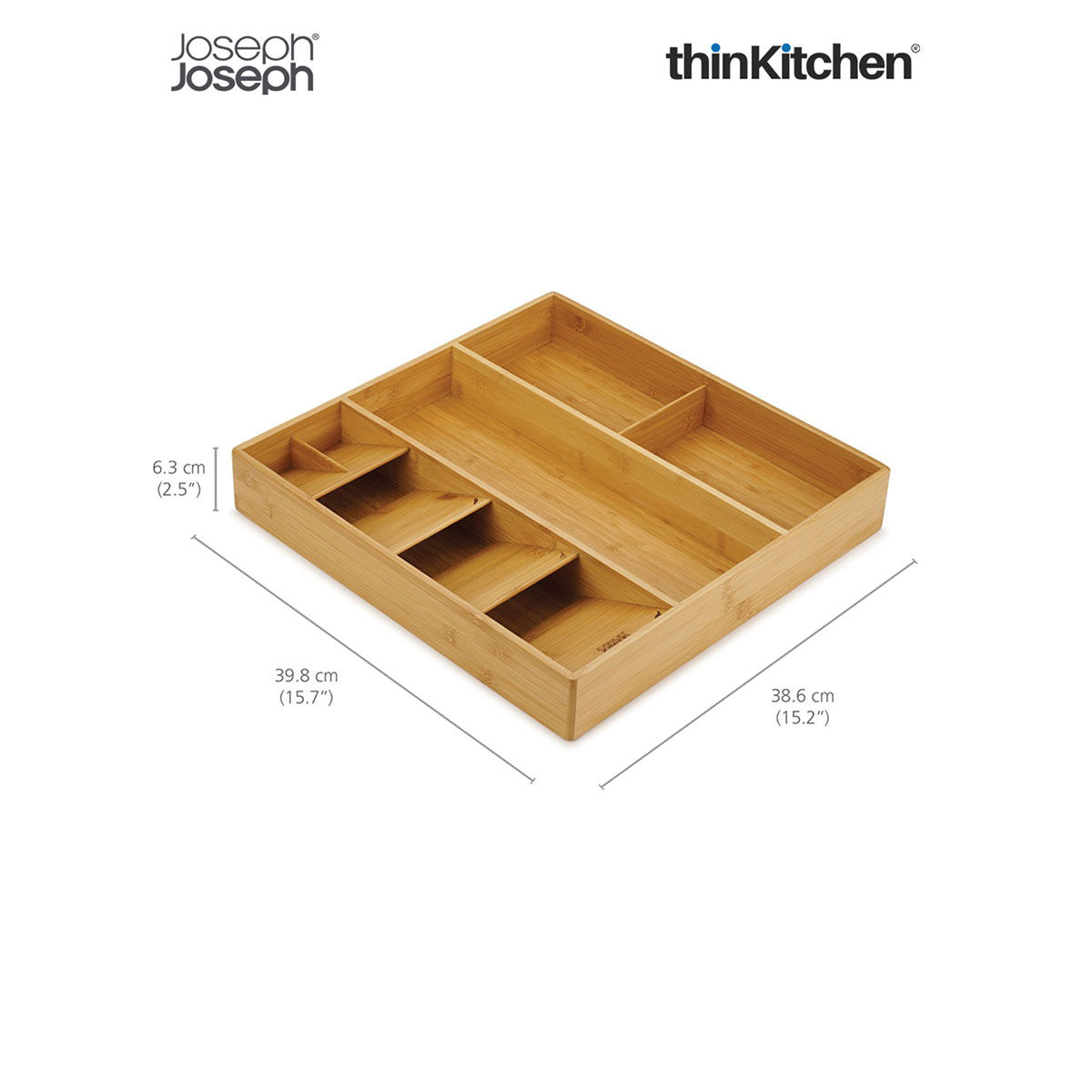 Buy Joseph Joseph Drawer Store Bamboo Cutlery & Utensil Organiser, For