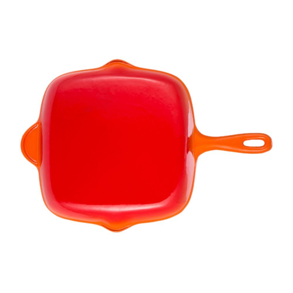 Bergner Eros Cast Iron Grill Pan, 28 Cm, Induction Base, Orange Buy