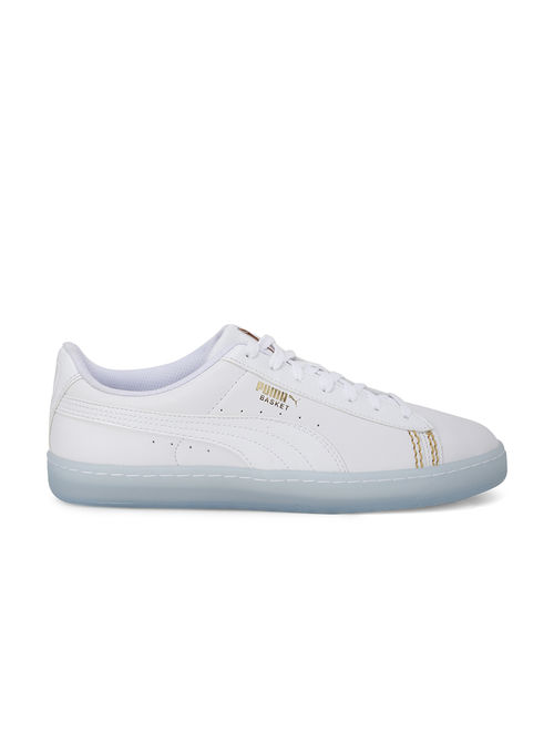 Buy PUMA Basket Classic Reptile One8 Unisex Casual Shoes White