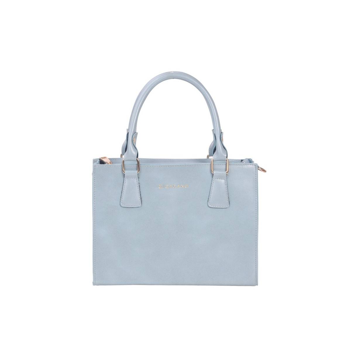 Giordano Blue Polyurethane Satchel (M)