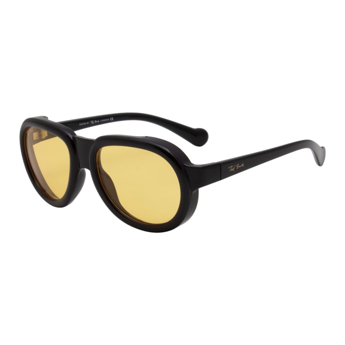 Buy TED SMITH Aviator Yellow Sunglasses for Men Women (55) Online