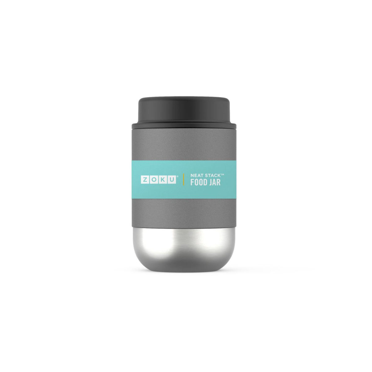 Buy Zoku Stainless Steel Food Jar Grey Online