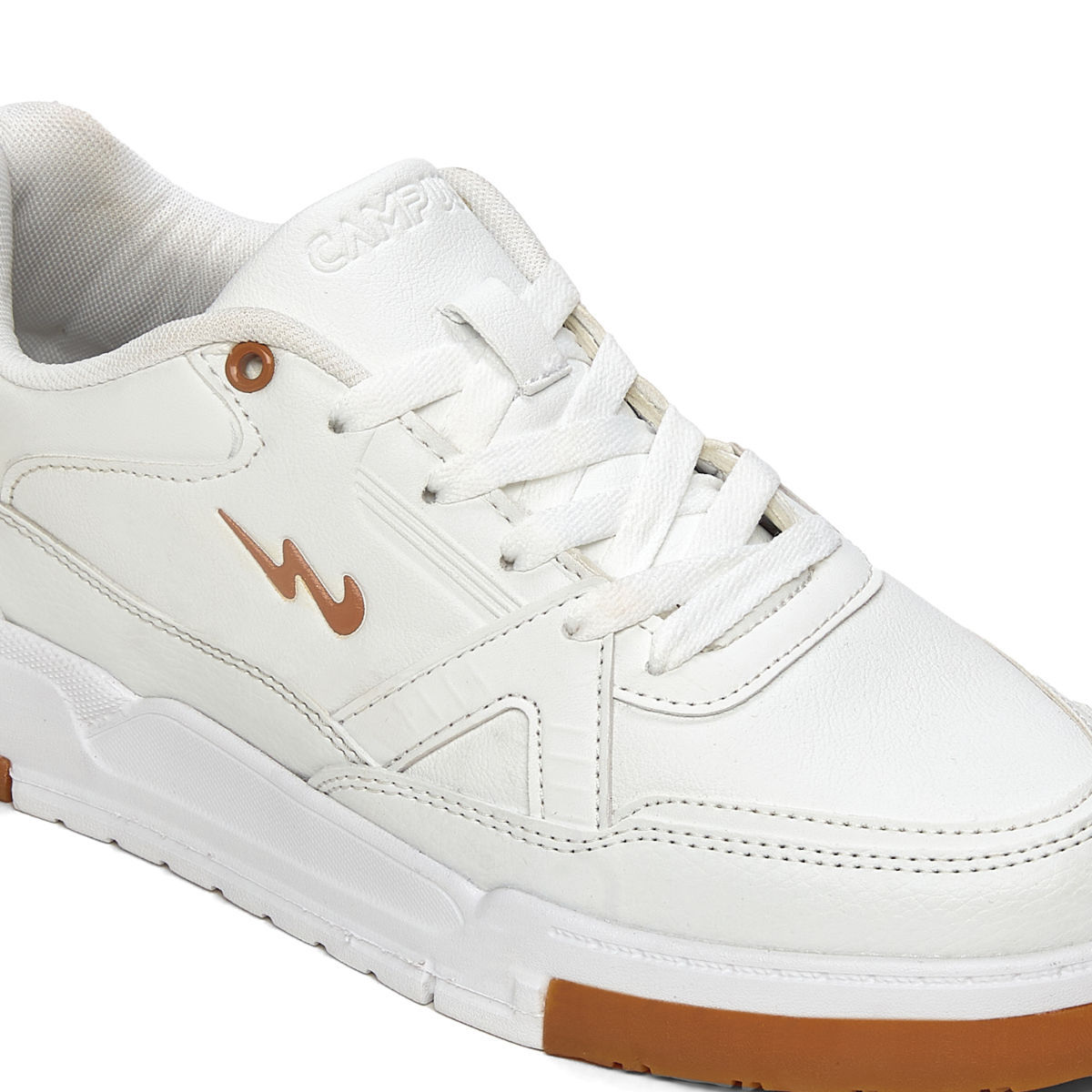 Price History of Campus Og-27 Men White Brown Sneakers (UK 10