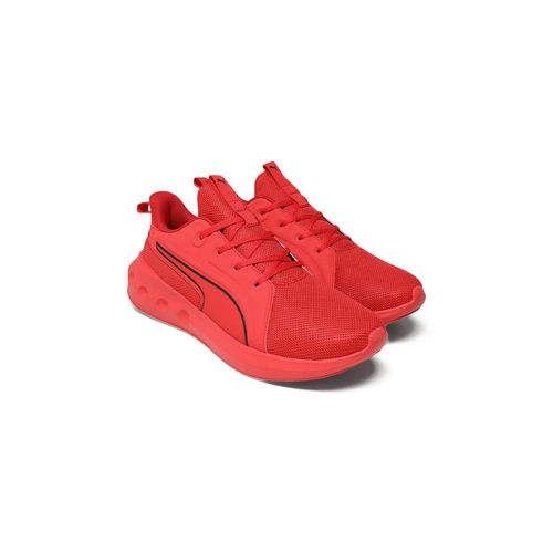 Puma Unisex Red SOFTRIDE Carson Running Shoes (UK 3)
