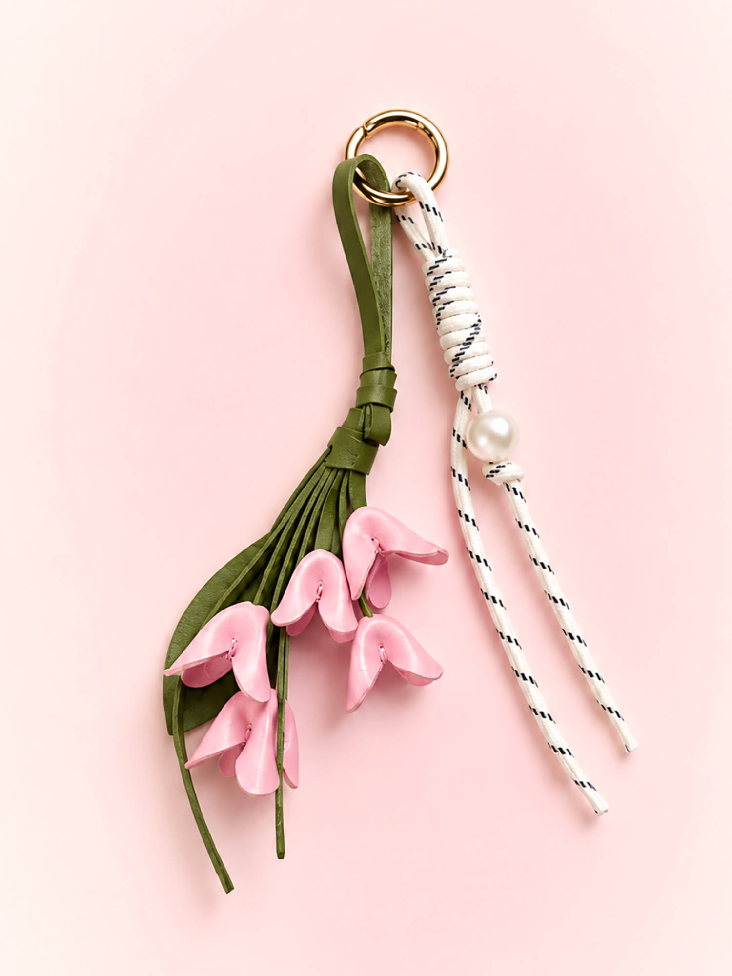EcoRight Pink Bloom Bag Charm