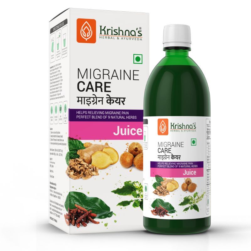 Krishna's Herbal & Ayurveda Migraine Care Juice: Buy Krishna's Herbal ...