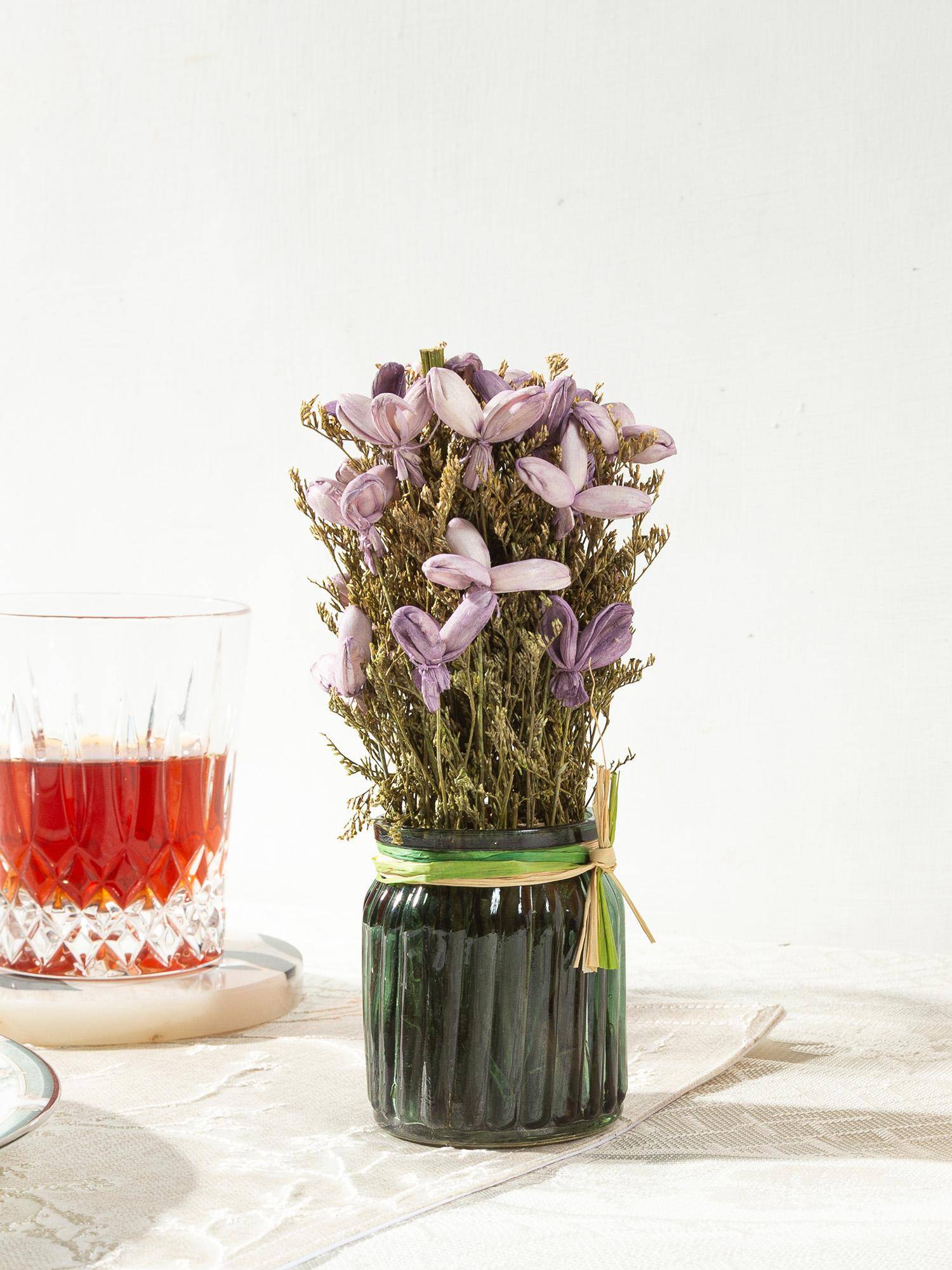 Home Couture Collective Moressa Green Vase