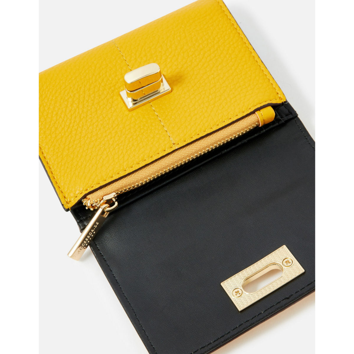 Buy Now,Women Yellow Brown Large Zip Around Wallet – Inc5 Shoes