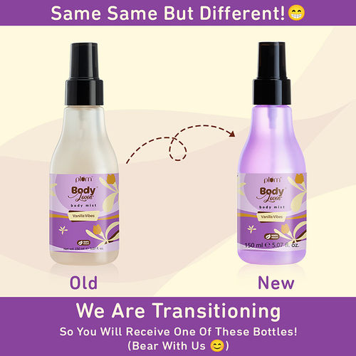 Plum Body Lovin Vanilla Vibes Body Mist For A Long Lasting Vanilla Fragrance