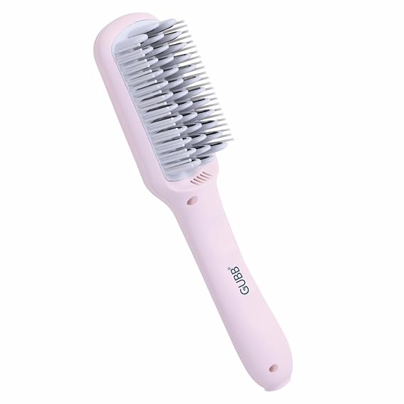 Buy GUBB Hair Straightener Brush For Women Men Hair Straightening Paddle Hair Brush gb 705y Pink 412g Online