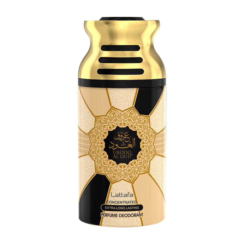 Lattafa Urooq Al Oud Perfume Deodorant for Men & Women