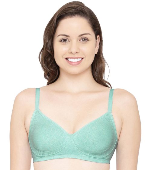 Buy Enamor A042 Side Support Shaper Classic Bra -Cotton Non-Padded Wirefree  High Coverage-Capri Melange Online