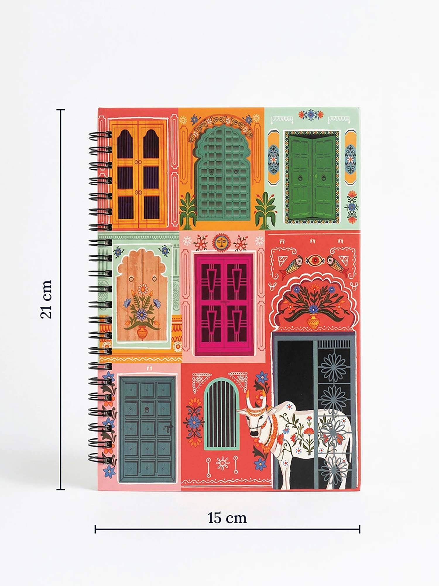 Buy Chumbak Haveli Doors Notebook Online