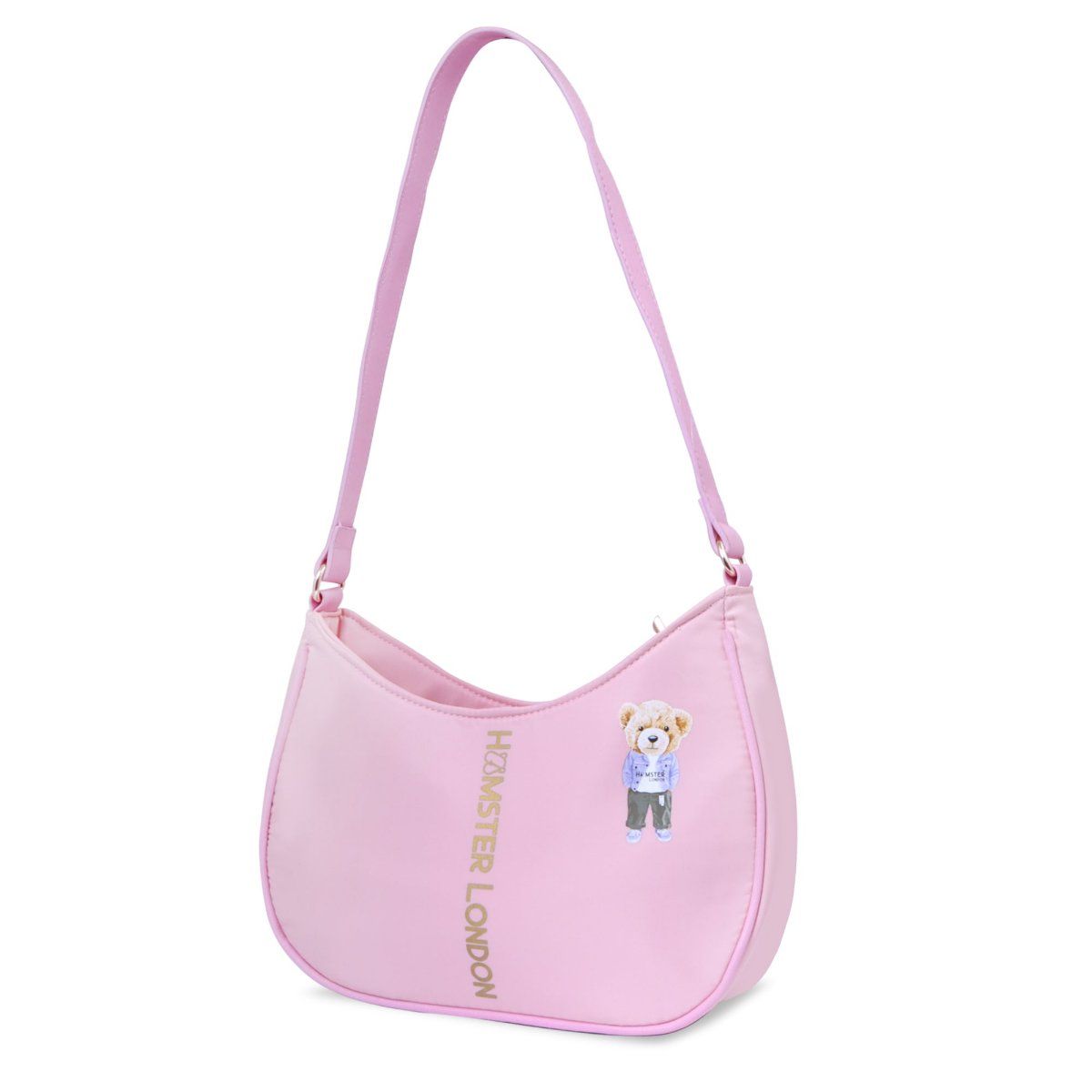 Buy Hamster London Ted H Limited Edition Shoulder Bag Light Pink (M) Online