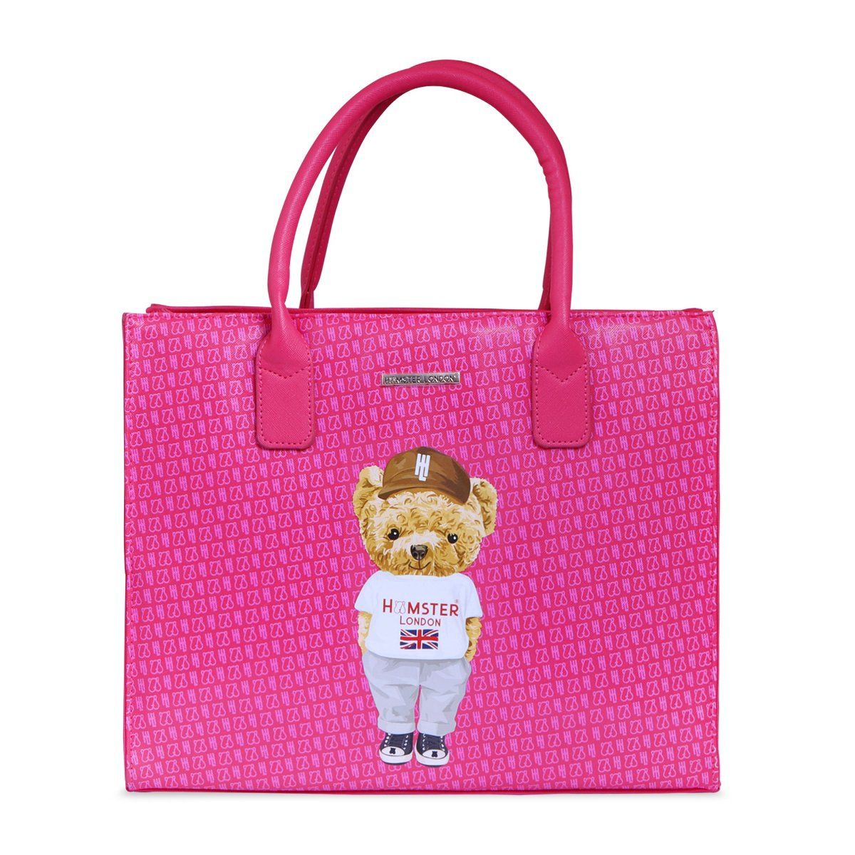 Buy Hamster London Ted H Limited Edition Book Tote Hot Pink (M) Online
