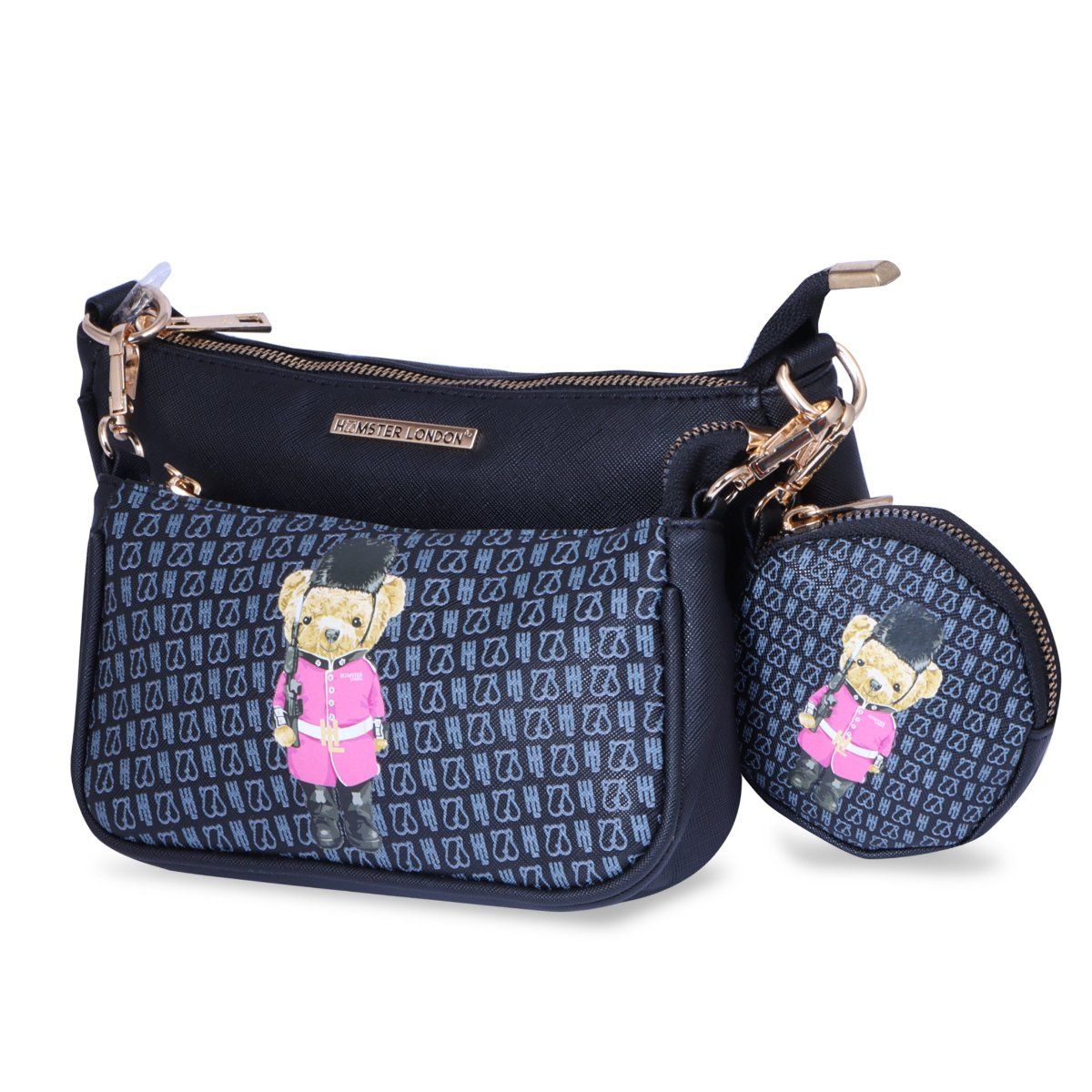 Buy Hamster London Black Ted H Limiblack Ted Edition Pochette Sling (M