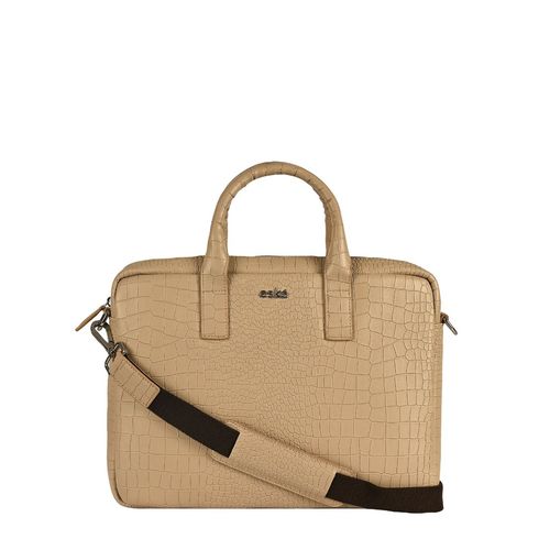 Buy Eske Unisex Martin Beige Printed 13 Vegan Leather Laptop