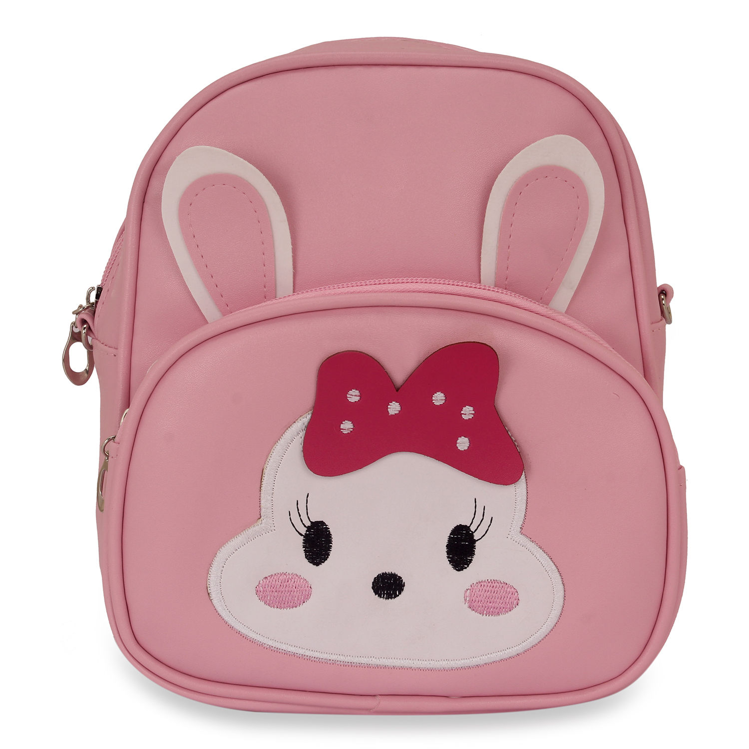 light pink small backpack