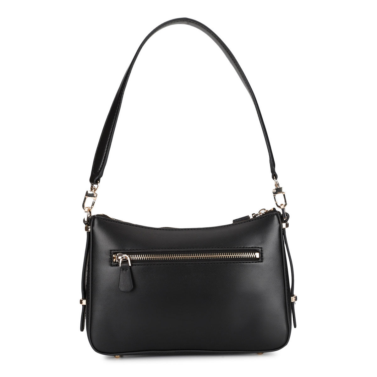 GUESS 
花柄刺繍 ショルダーバッグ 赤と黒 Buy Guess VP876618 Corina Top Zip Shoulder Handbag for Women, BLA