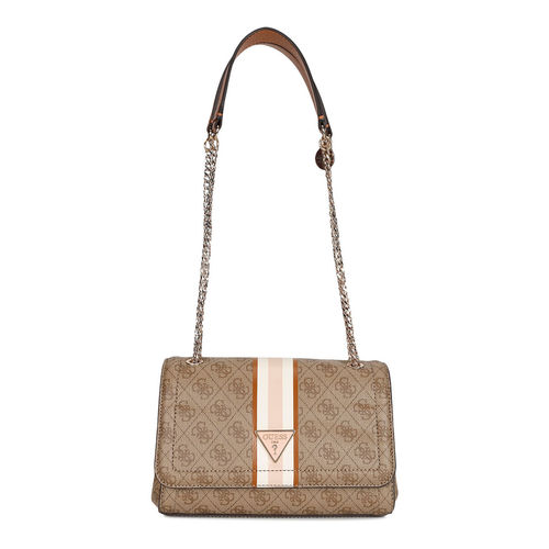 Buy Guess Women Brown Printed Sling Bag Online