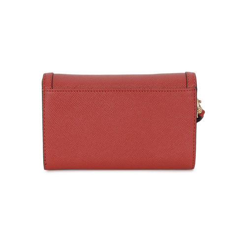 Buy Guess Women Rust Textured Wallet Online - Main Image