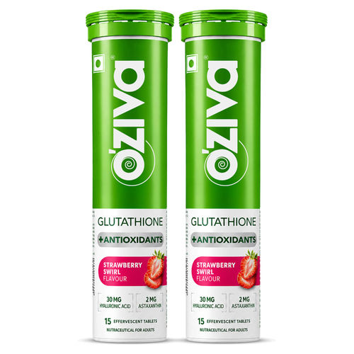 is glutathione better than astaxanthin Swisse Beauty Asta-Gluta Bright 60s OZiva Bioactive Gluta Fizzy (L-Glutathione),