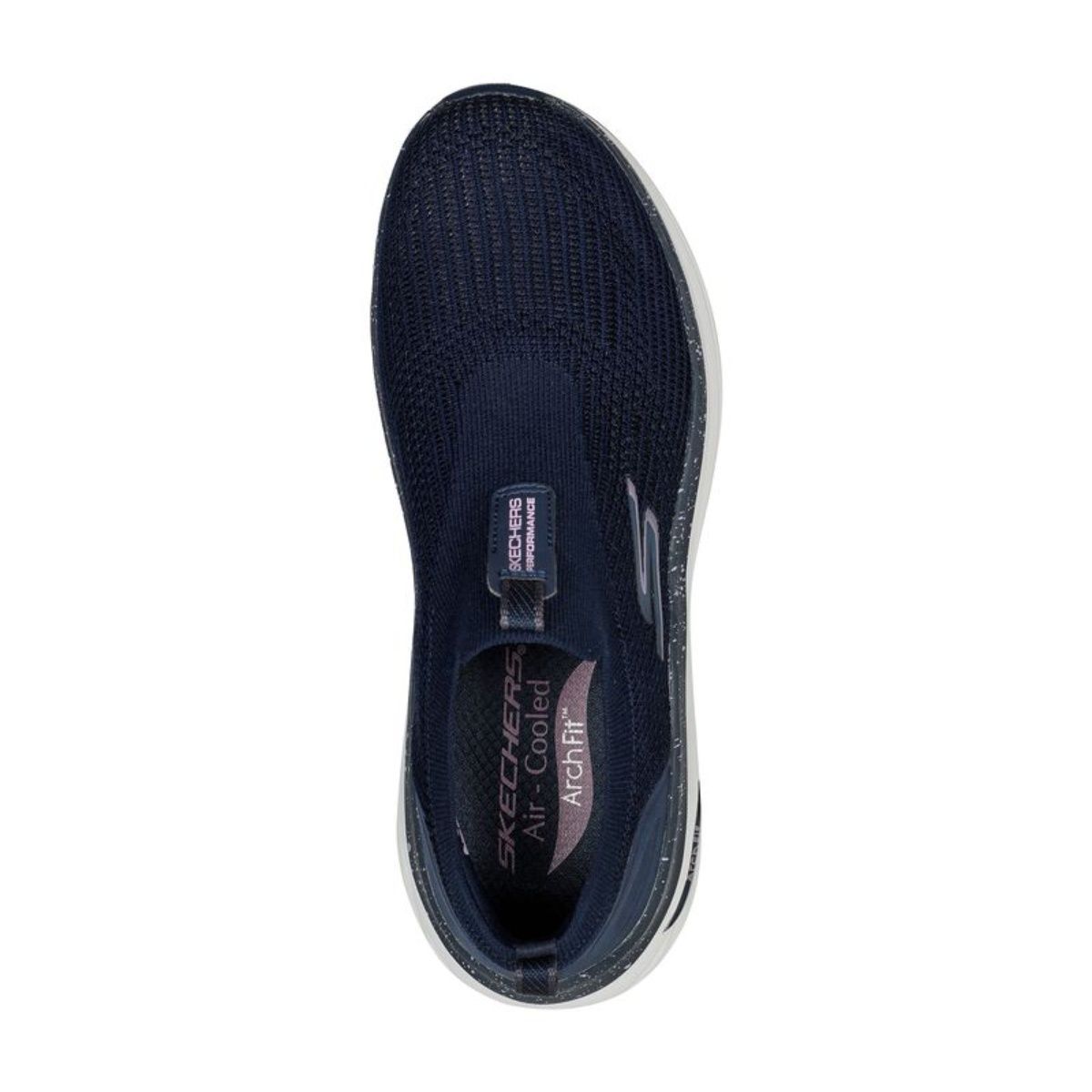 SKECHERS Max Cushioning Arch Fit - Myr Navy Walking Slip On Sports ...