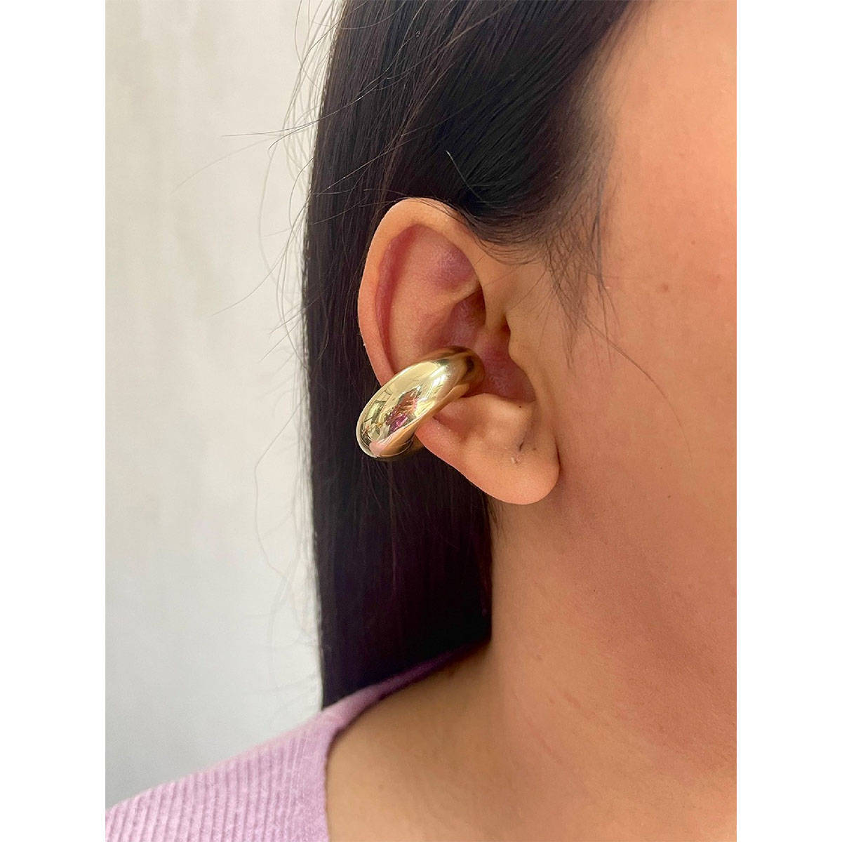 ISHKAARA Gold Plated Statement Ear Cuffs for Women