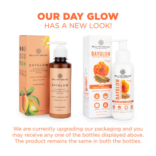 Bella Vita Organic Day Glow Sunprotect SPF 30+ PA++ Sunscreen Face & Body  Sunprotect: Buy Bella Vita Organic Day Glow Sunprotect SPF 30+ PA++ Sunscreen  Face & Body Sunprotect Online at Best