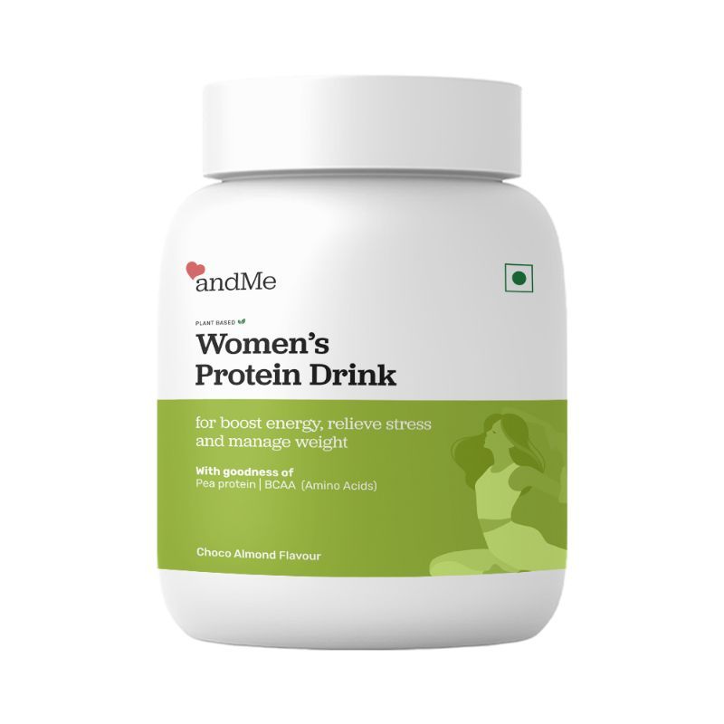 andMe Overall Wellness Plant Based Vegan Protein Powder For Women - Choco Almond