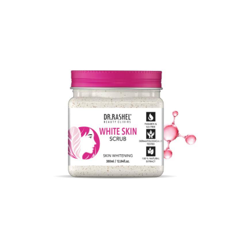 DR. RASHEL White Skin Scrub For Face & Body With Arbutin & Niacinamide