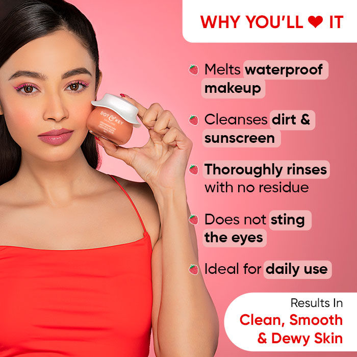 Buy Dot & Key Strawberry Dew Deep Cleansing Balm For Face, Lip & Eye