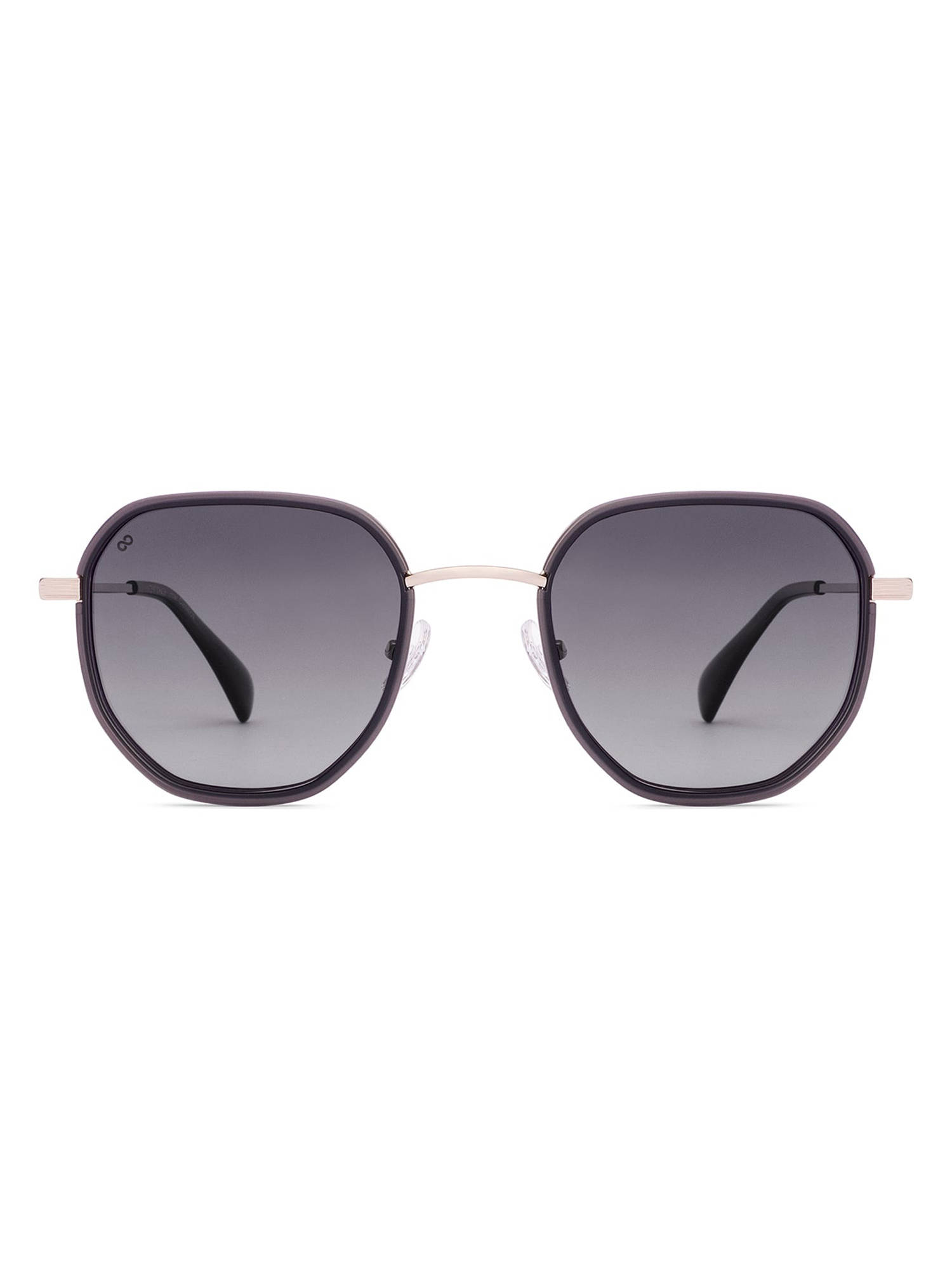 Buy Vincent Chase Unisex Hexagon Grey Lens Full Rim Polarized and