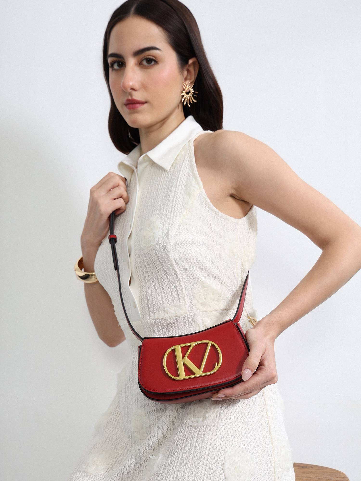 Kazo Red Taya Mini Bag