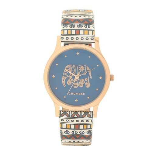 Chumbak Aztec Interchangeable Strap Wrist Watch