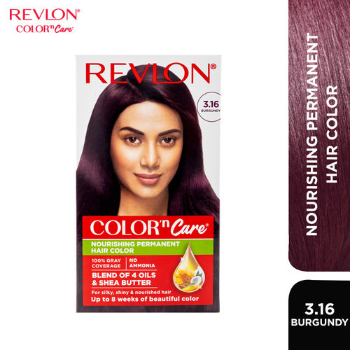 Revlon Color N Care Permanent Hair Color Cream - Burgundy 3RV: Buy Revlon  Color N Care Permanent Hair Color Cream - Burgundy 3RV Online at Best Price  in India | Nykaa