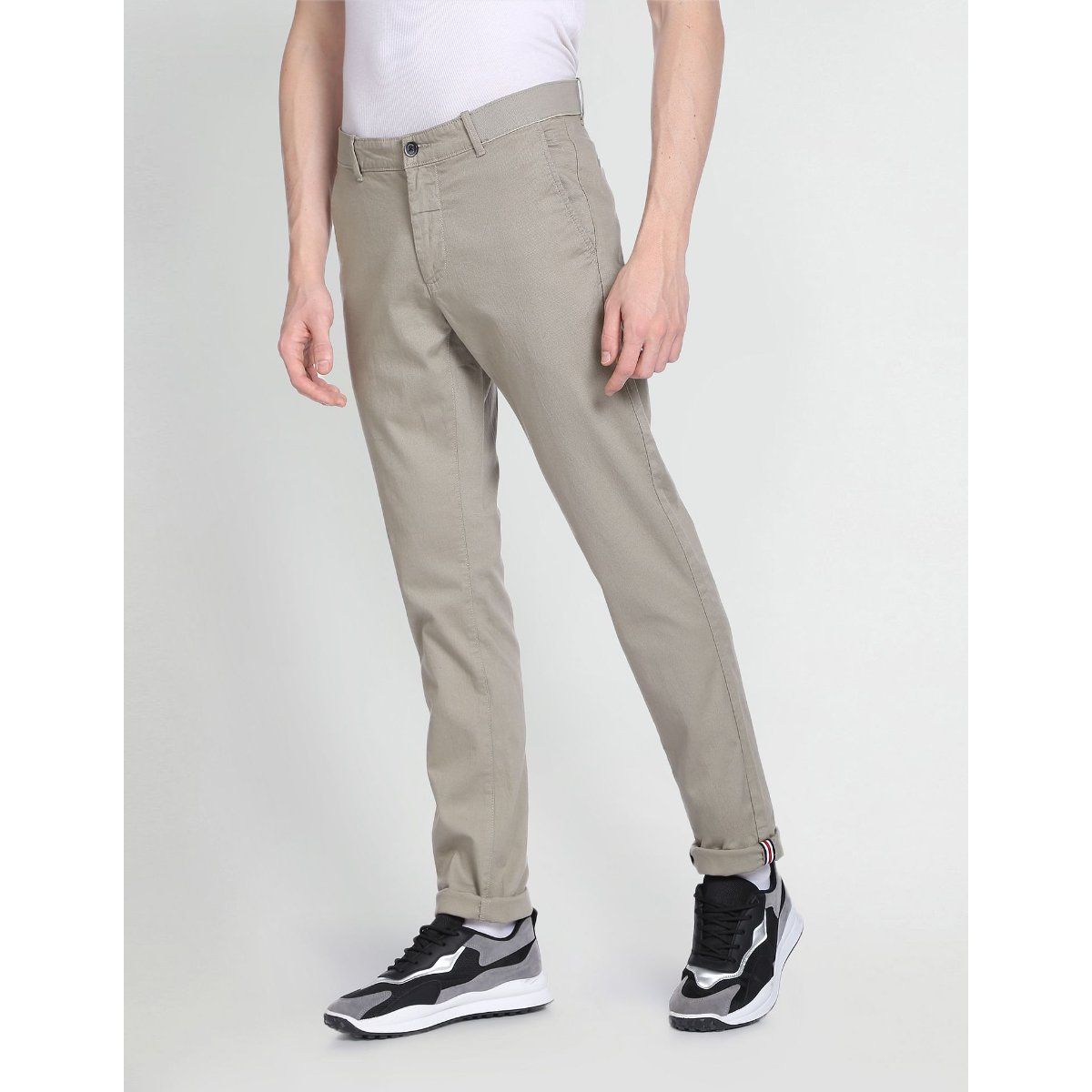 Buy latest Mens Casual Trousers from Arrow online in India  Top  Collection at LooksGudin  Looksgudin