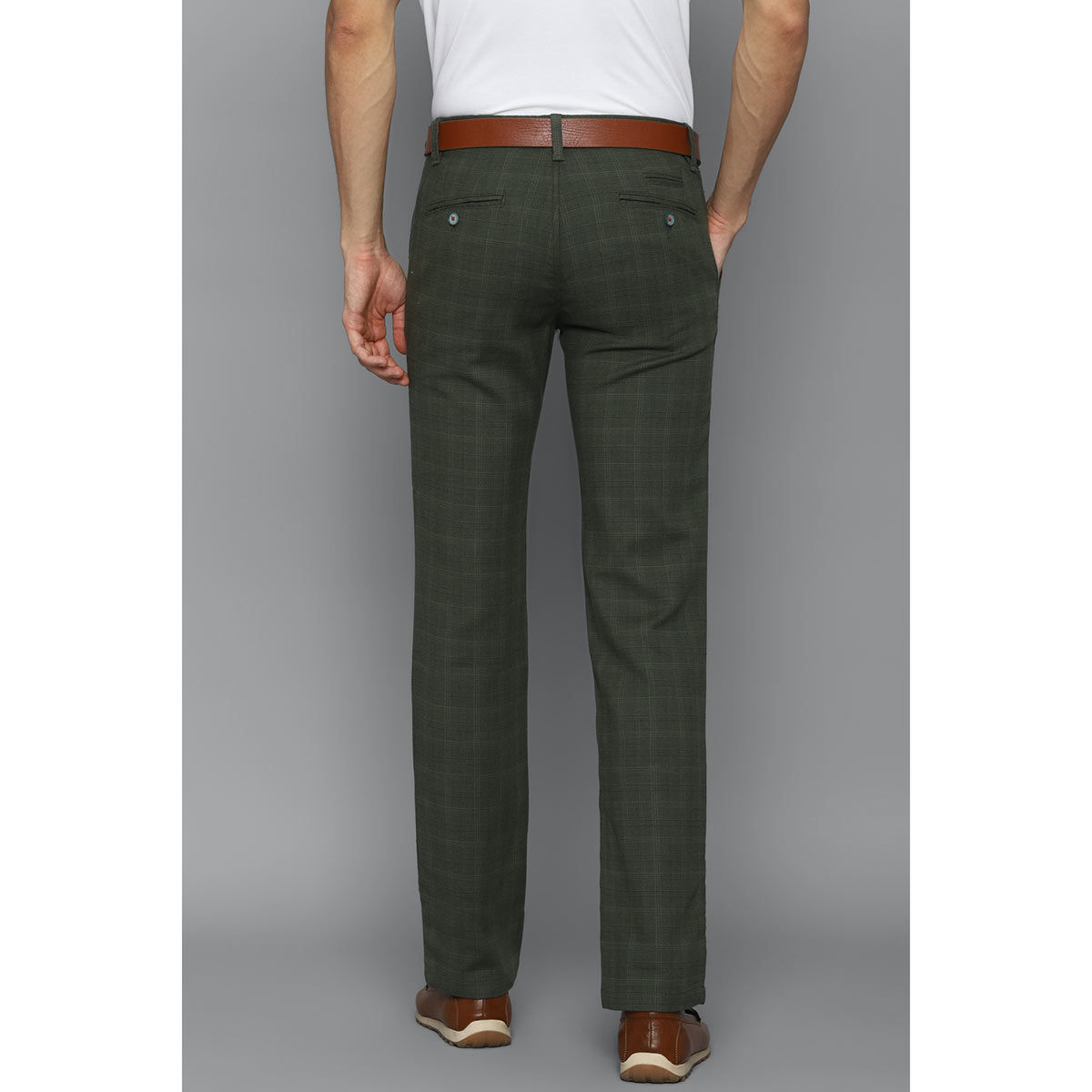 Louis Philippe Men Grey Slim Formal Trousers Buy Louis Philippe Men Grey  Slim Formal Trousers Online at Best Price in India  NykaaMan