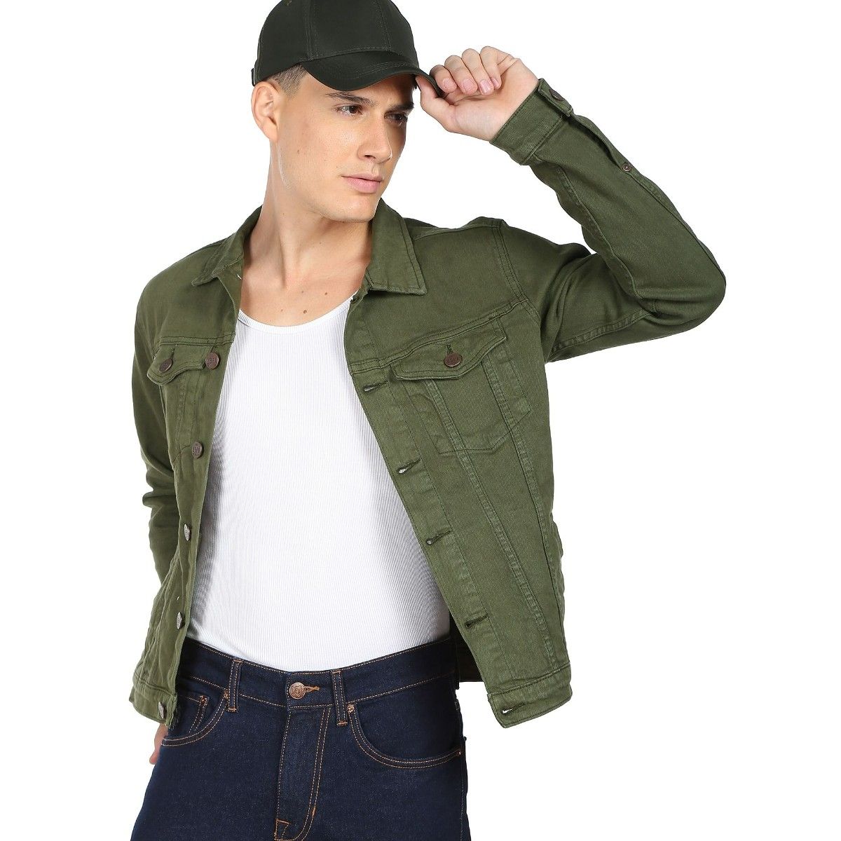 Gravel Gear Jacket Mens Fashion Denim Coat Casual Solid Color Jacket  Cardigan Button Work Coat Shirt Insulated Flannel Bench Winter Jacket Lined Mens  Jacket Olive Trench Coat - Walmart.com