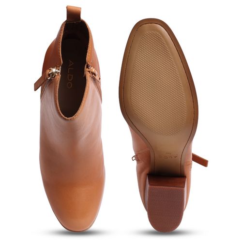 Buy Aldo Women Noemieflex Tan Leather Boots Online