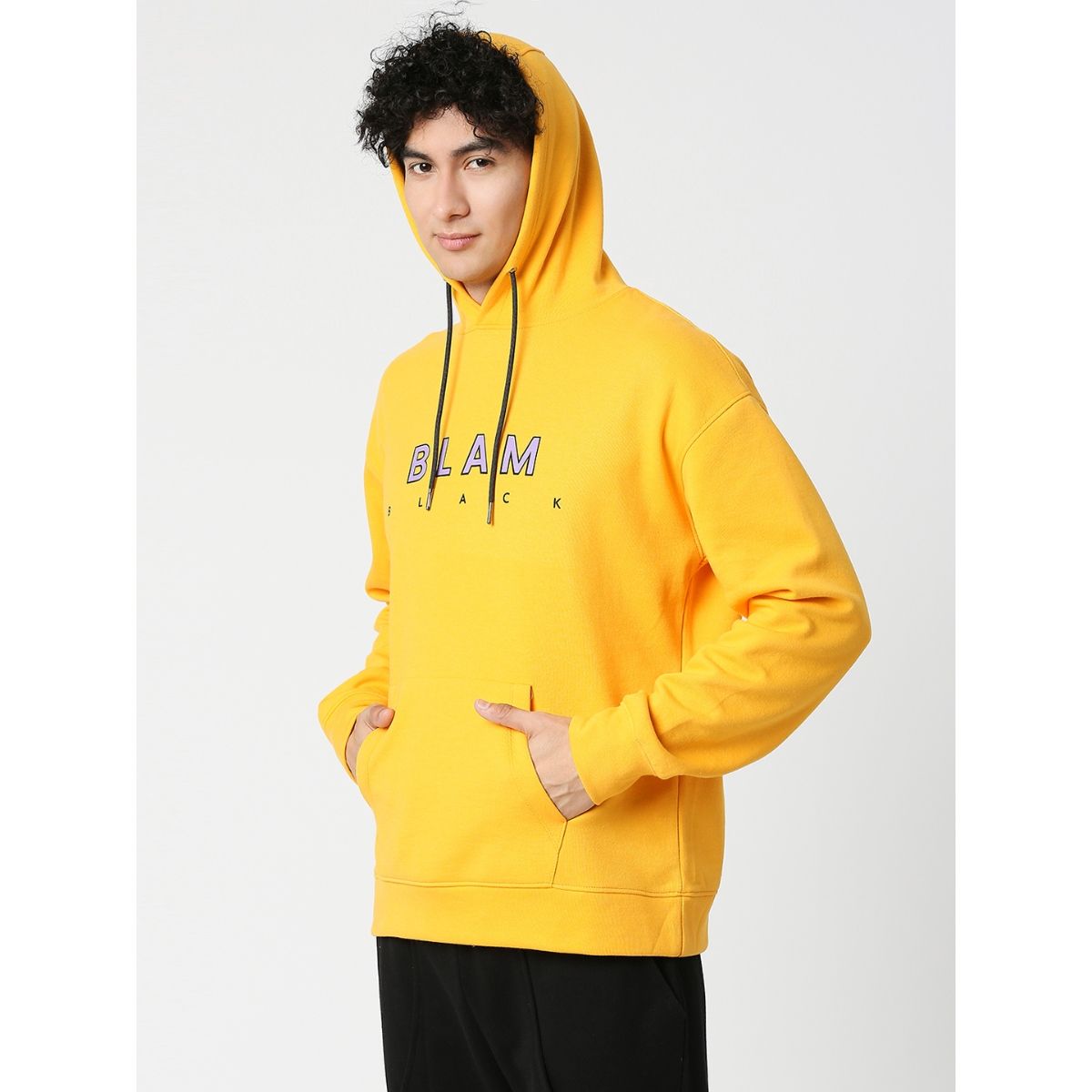 Yellow cheap colour pullover