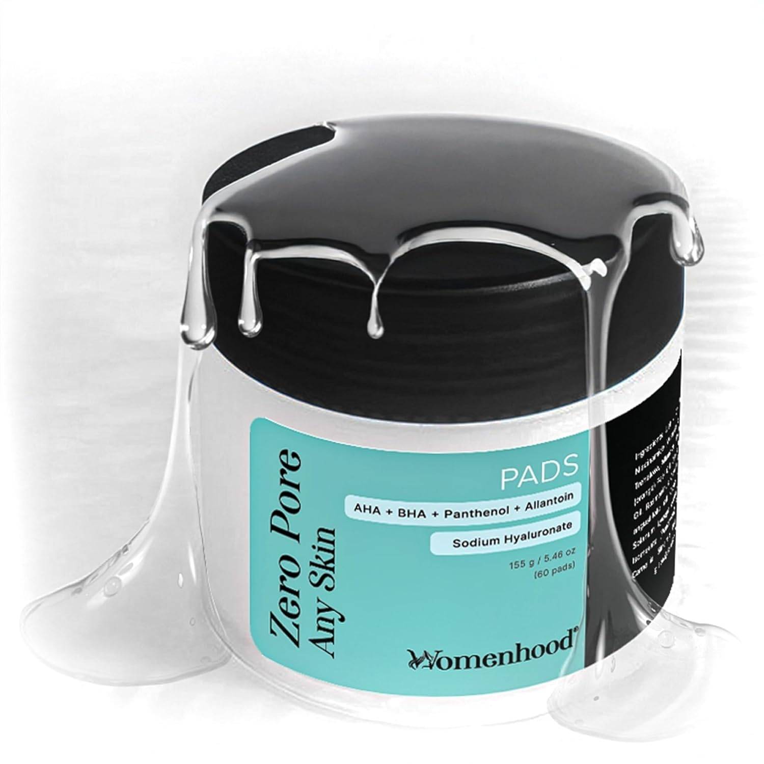 WOMENHOOD Zero Pore Facial Toner Pads