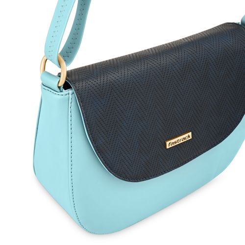 Buy Fastrack Blue Sling Bag for Women Online