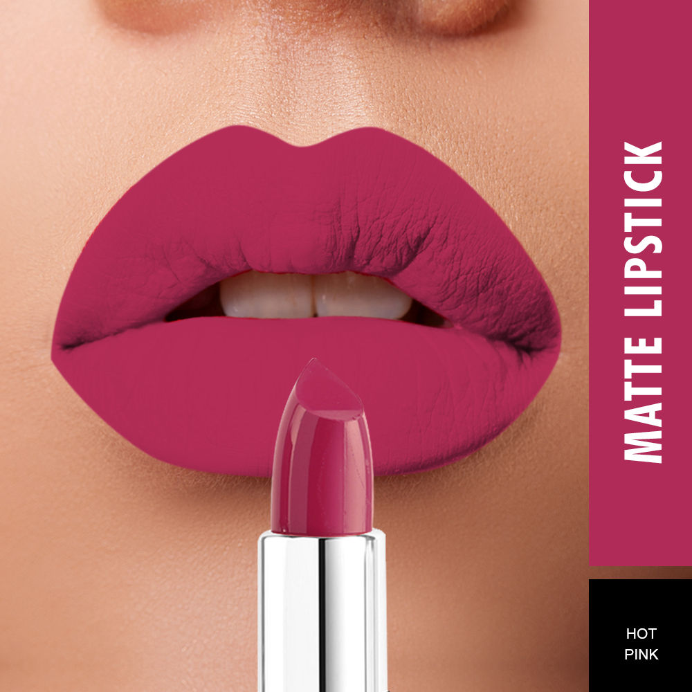 swiss beauty hot pink lipstick